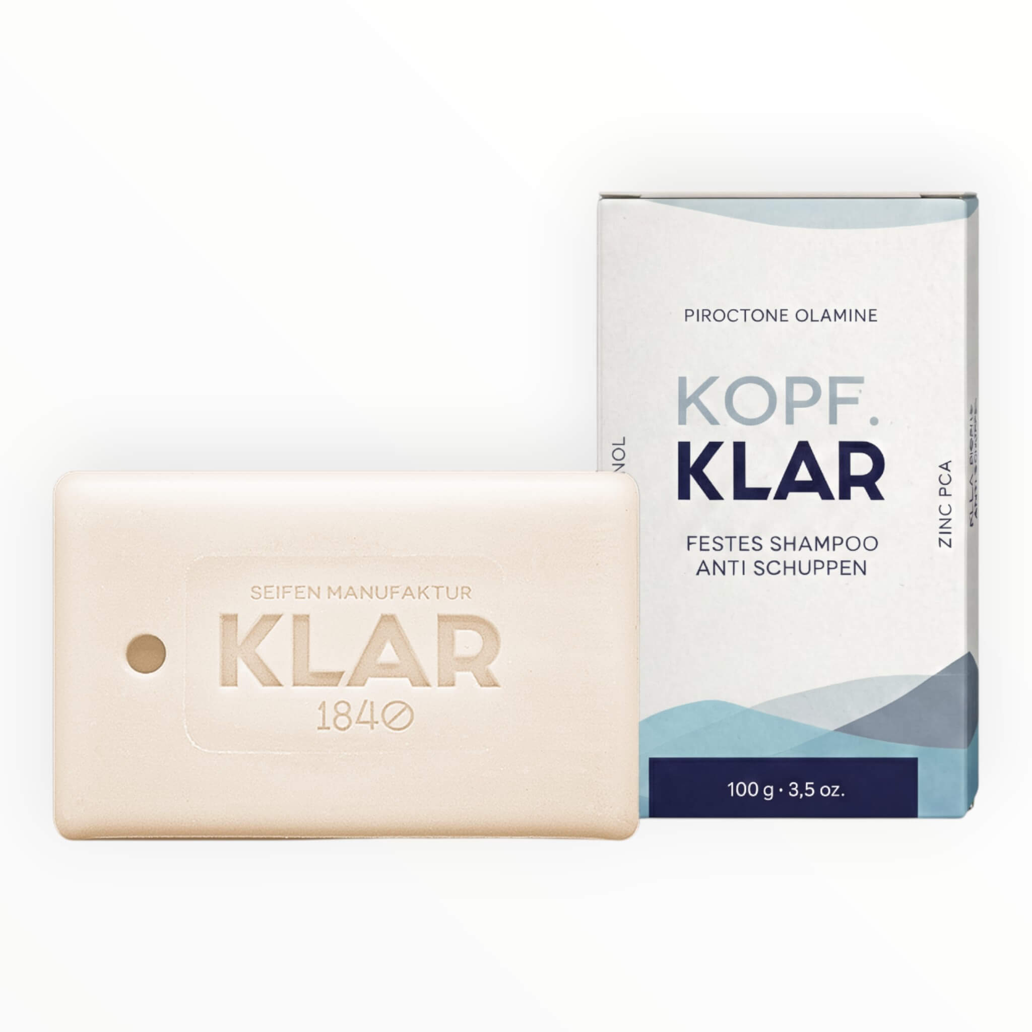Klar Seifen Shampoo Bar  Anti Dandruff  100