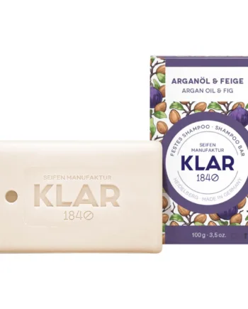 Klar Seifen Shampoo Bar  Argan Olie   Figen  100 Gr