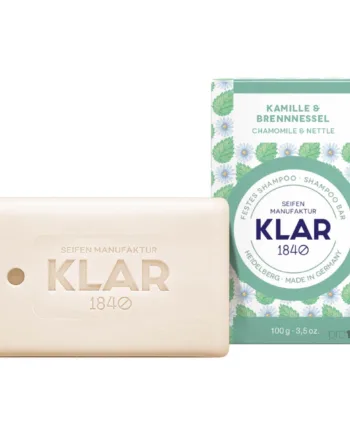 Klar Seifen Shampoo Bar  Kamille   Brændenælde  100 Gr