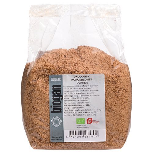 Kokosblomst Sukker økologisk 500 Gram