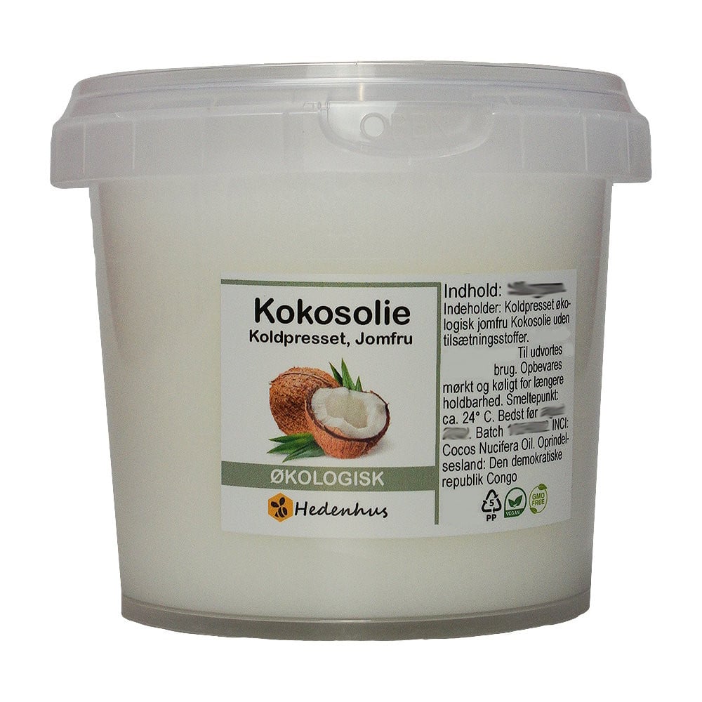 Kokosolie Jomfru økologisk 100 Gram