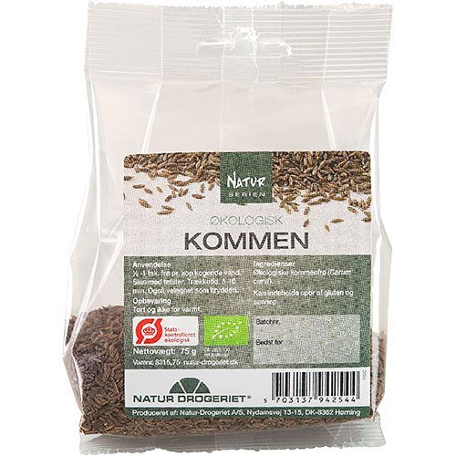 Kommen økologiske 75 Gram