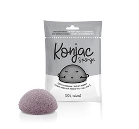 Konjac Svamp Sort Til Fedtet  1stk
