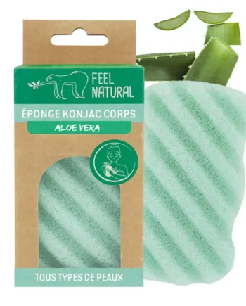 Konjac Svamp Til Krop Med Aloe Vera