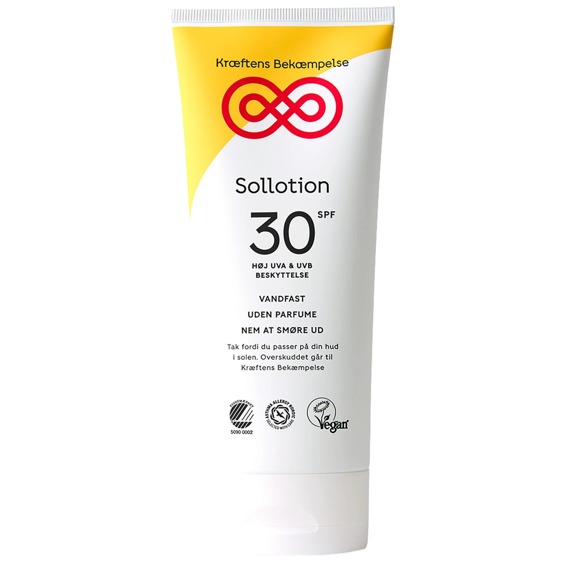 Kræftens Bekæmpelse Sollotion Spf30 200 Ml