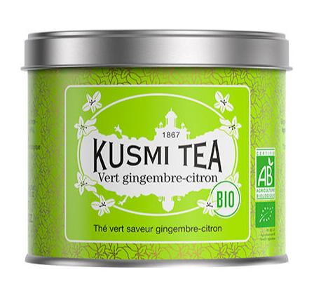 Kusmi Grøn Te Citron Og Ingefær    100g