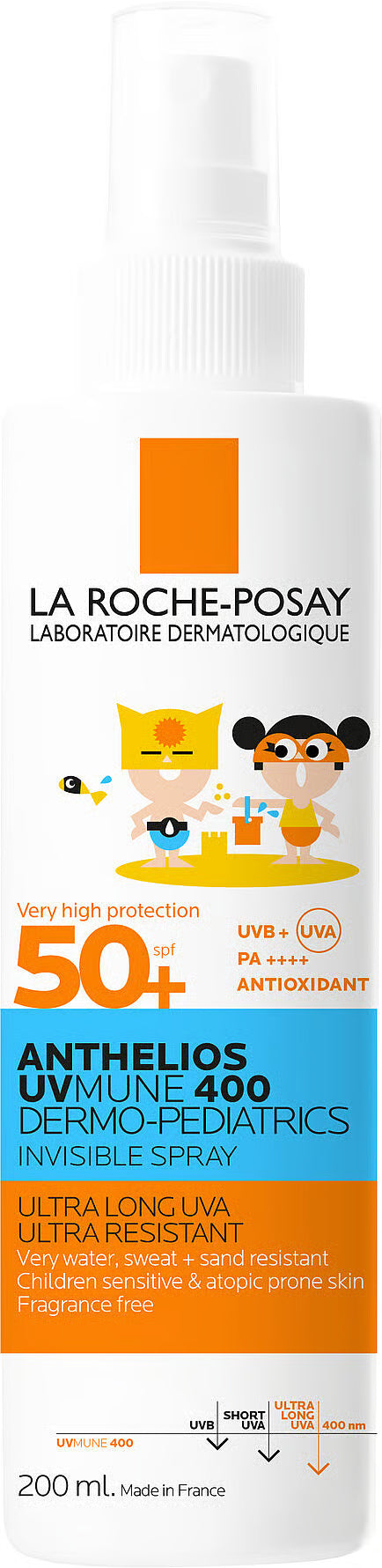 La Roche-posay Anthelios Uvmune 400 Kids Invisible Spray Spf50