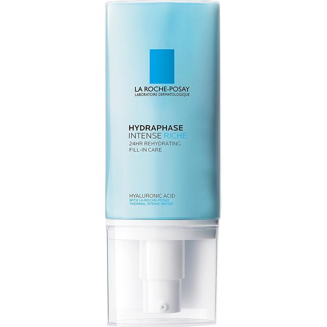 La Roche-posay Hydraphase Intense Riche Intensiv Fugtighedscreme Flakon    Pumpe 50 Ml