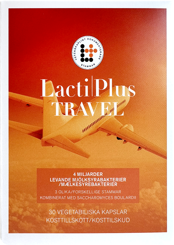 Lactiplus Travel 30 Kapsler