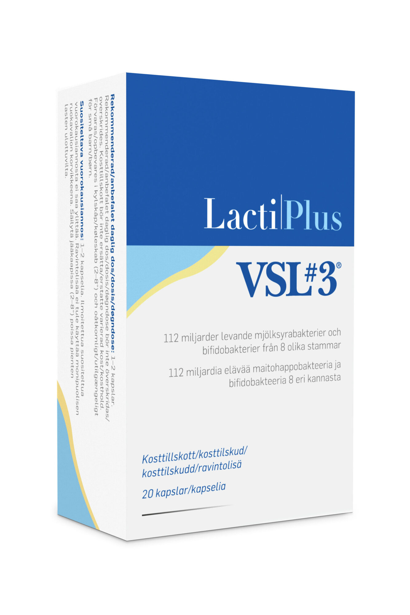 Lactiplus Vsl3 Kapsler 20 Kapsler