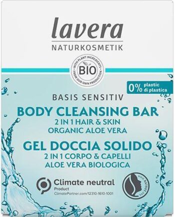 Lavera Body Cleansing Bar 2in1 Basis Sensitiv  50g