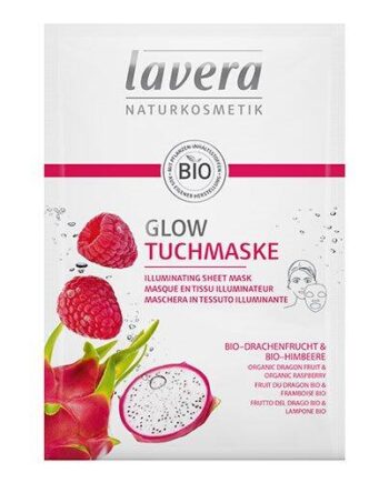Lavera Sheet Mask Illuminating    Dragon Fruit   Hindbær