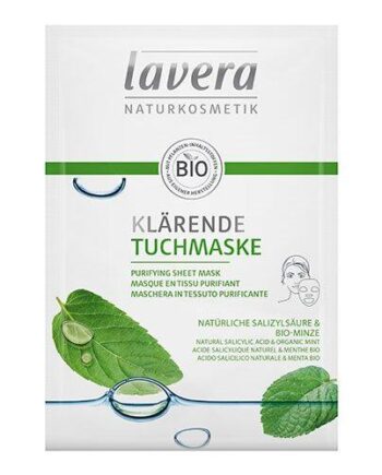 Lavera Sheet Mask Purifying    Mint