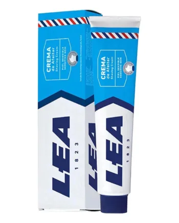 Lea Classic Barbercreme På Tube  Rejsestørrelse  40 Gr
