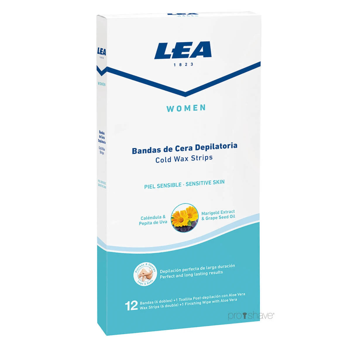 Lea Classic Cold Wax Strips Sensitive Skin