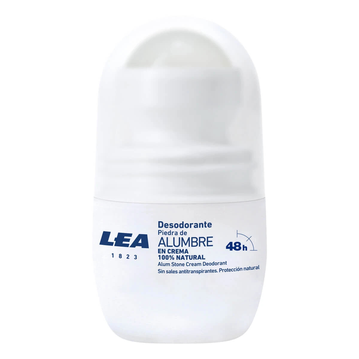 Lea Classic Deo Cream Roll On Alum 100 Naturlig Rejsestørrelse 20 Ml