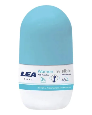 Lea Classic Deo Roll On  Invisible  Women  Rejsestørrelse  20 Ml
