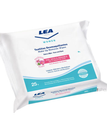 Lea Classic Make Up Remover Wipes Rosehip  Dry And Sensitive Skin  25 Stk