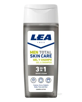 Lea Classic Men Total Skin Care  3i1 Shampoo  Detox   Cn  300 Ml