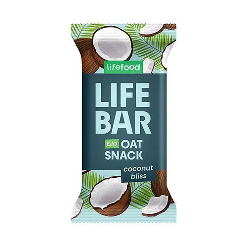 Lifebar Havre Snack Coconut Bliss økologisk 40 Gram
