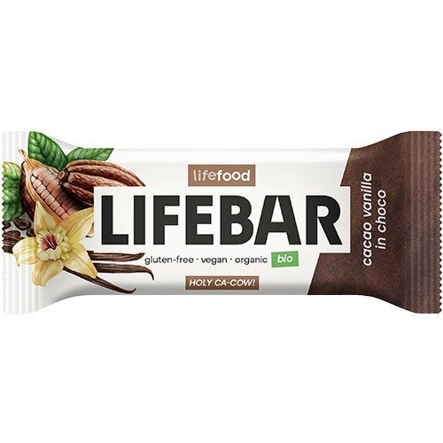 Lifebar Inchoco Cacao Vanilla Raw   40