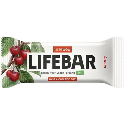 Lifebar Kirsebær Raw økologisk 40 Gram