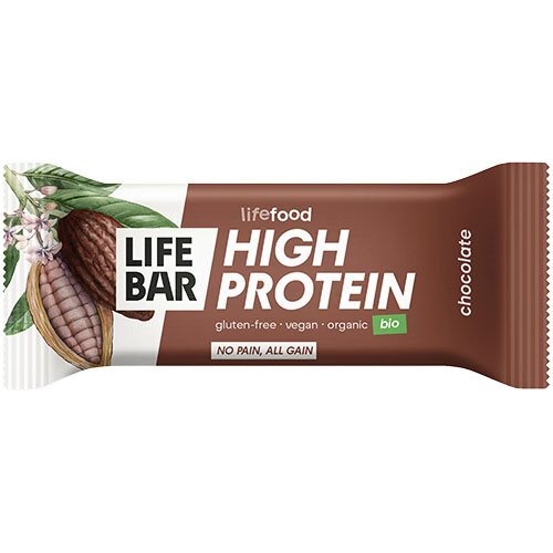 Lifebar Protein Chocolate økologisk 40 Gram