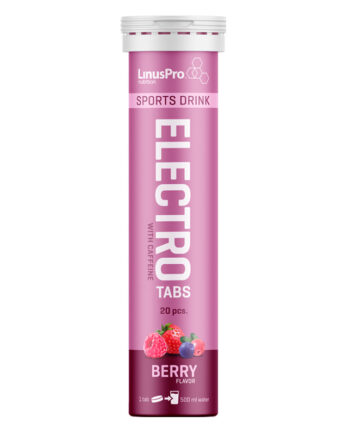 Linuspro Electrolyt Zero Tabs Berry Flavour 20 Stk