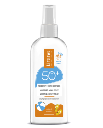 Lirene Solbeskyttende Kropslotion For Børn   Spf50 Spray  150ml
