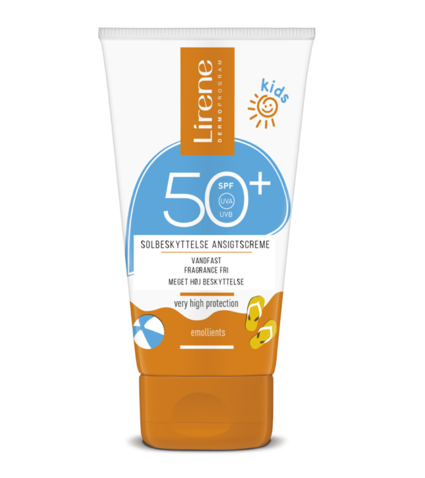 Lirene Solcreme For Børn Til Ansigt Spf 50 50ml