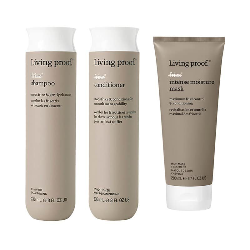 Living Proof Frizz Shampoo 236ml Frizz Conditioner 236ml Frizz Moisture Mask 200ml