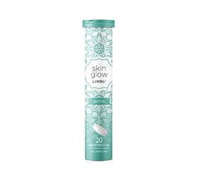 Livol Brusetablet Skin Glow    æble Og Mint  Bull  20 Tab