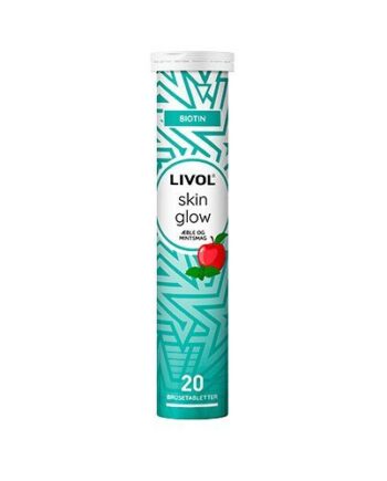 Livol Brusetablet Skin Glow    æble Og Mint  20tab