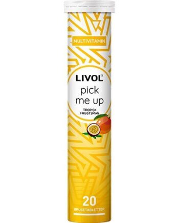Livol Pick Me Up  Tropisk Smag  20tab