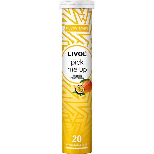 Livol Pick Me Up Tropisk Smag 20tab
