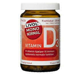 Livol Vitamin   10 âµg  Bull  220 Tab