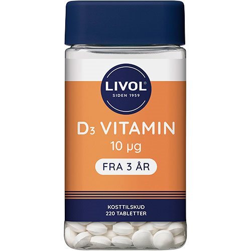 Livol Vitamin   10 âµg  220 Tab   50