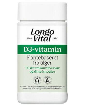 Longo Vital  -vitamin 180 Tabletter   Bedst Før 02 2026