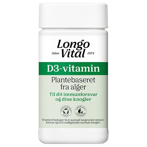 Longo Vital -vitamin 180 Tabletter Bedst Før 02 2026