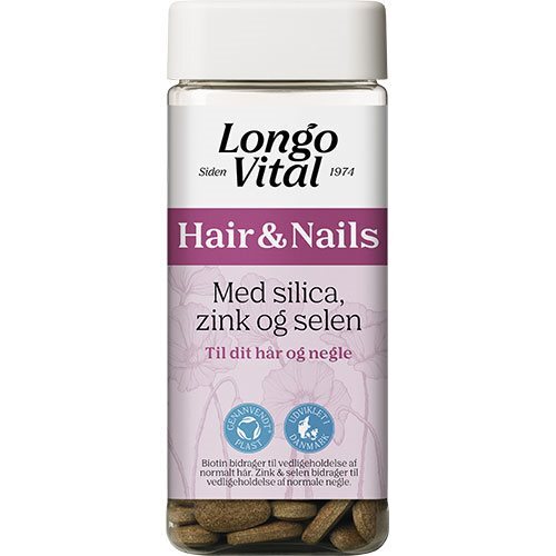 Longo Vital Hair   Nails 180 Tabletter