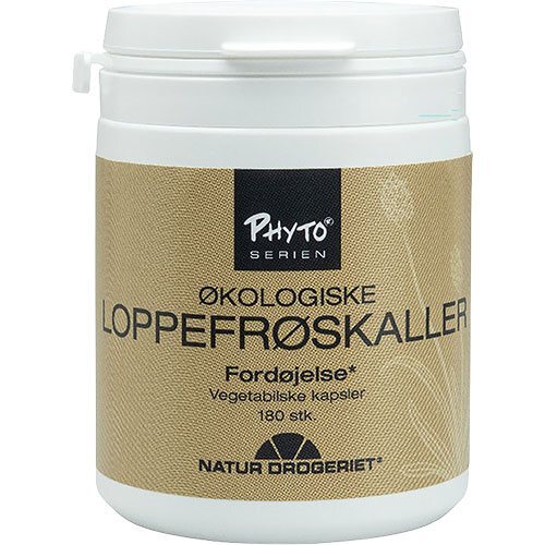 Loppefrøskaller Kapsler økologiske -180 Kapsler