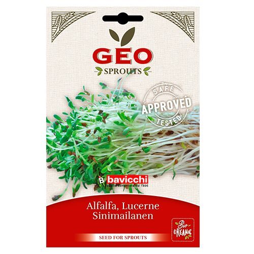Lucernefrø Til Spiring økologiske 40 Gram
