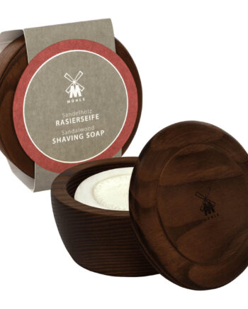 Mühle Shaving Barbersæbe   Træskål  Sandeltræ  65 Gr