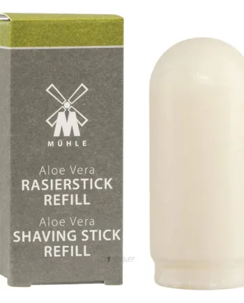 Mühle Shaving Barbersæbe  Shavestick Refill  Aloe Vera  37 Gr