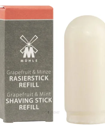 Mühle Shaving Barbersæbe  Shavestick Refill  Grapefrugt   Mint  37 Gr