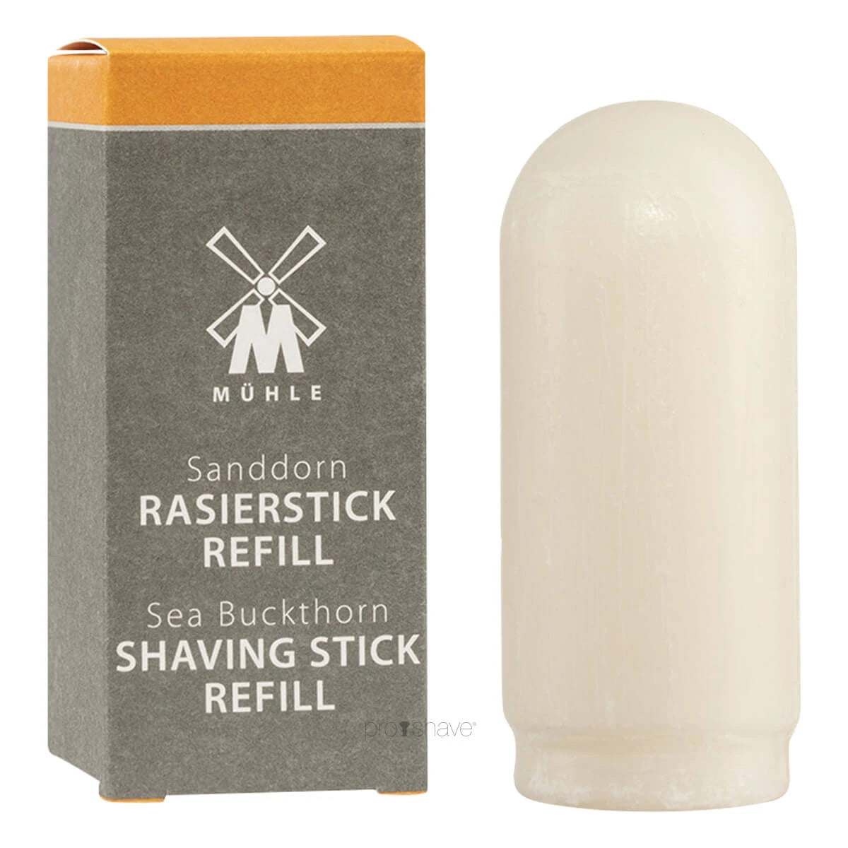 Mühle Shaving Barbersæbe Shavestick Refill Havtorn 37 Gr