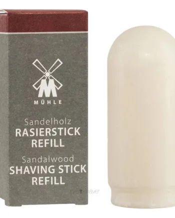 Mühle Shaving Barbersæbe  Shavestick Refill  Sandeltræ  37 Gr