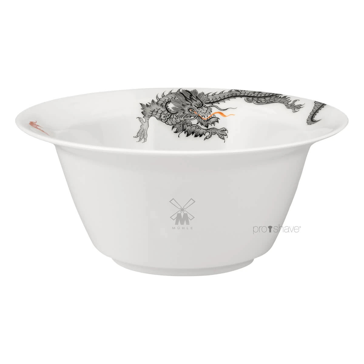 Mühle Shaving Barberskål  Ming Dragon  Meissen Porcelæn
