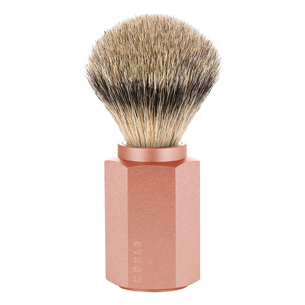 Mühle Shaving Mark Braun Silvertip Badger Barberkost  21 Mm  Hexagon  Aluminium Sunrise