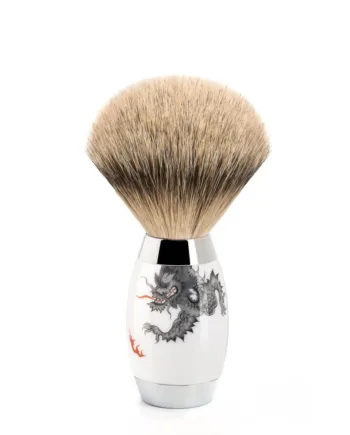 Mühle Shaving Meissen Porcelain Silvertip Barberkost  Porcelæn